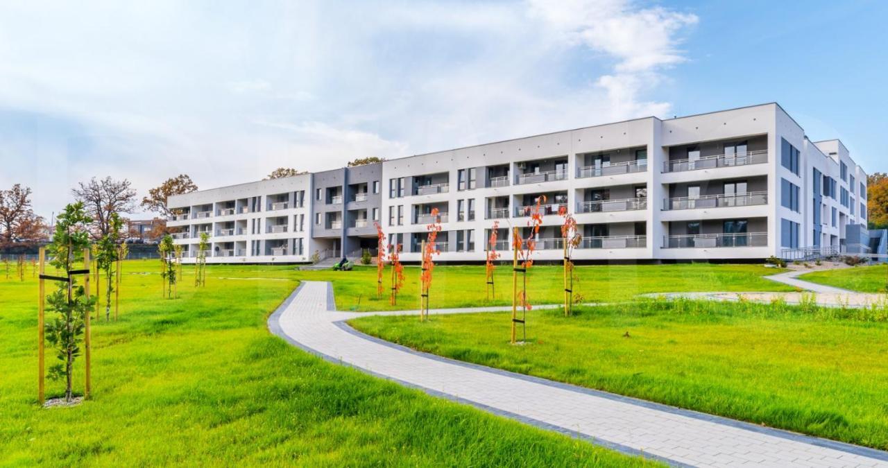 Apartament Warmia Olsztyn 58M2 - 2 Pokojowy Apartament Z Podziemnym Miejscem Postojowym Esterno foto